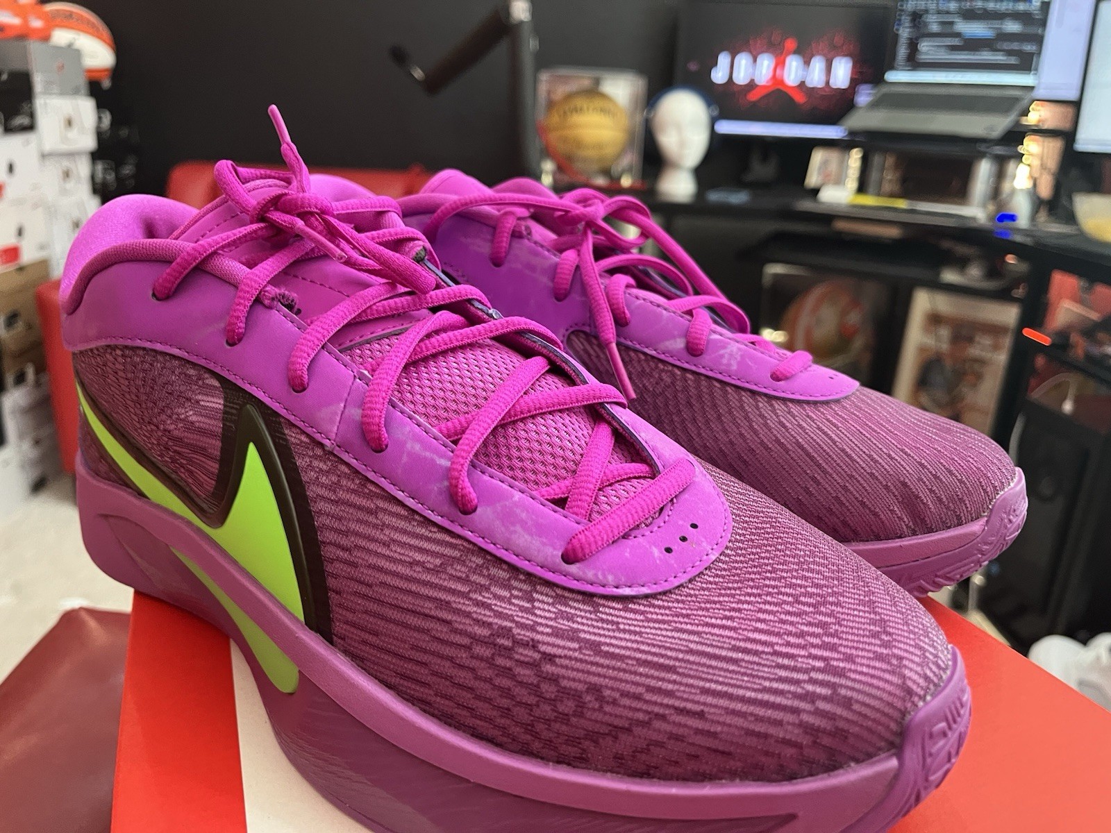 NIKE ZOOM FREAK 6 GANNIS Bold Berry BRAND NEW  Size 10🔥🔥RARE🔥🔥 image 6