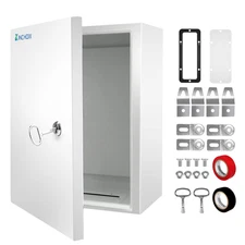 Outdoor Electrical Box 16 X 12 X 8'' NEMA 4X Enclosure Waterproof Stee