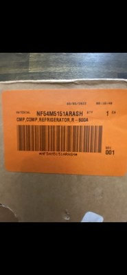 NF54M5151ARASH Samsung Refrigerator Compressor New OEM