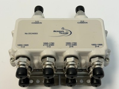 Microdata Telecom Diplexer Twin   MI 54131D   Professional RF Infrastructure Com