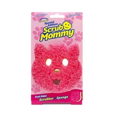 Scrub Mommy Dual Sided Temperature Controlled Sponge Pink Odor Resistant