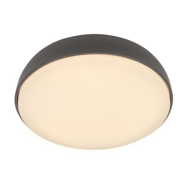 Led Deckenlampe Deckenleuchte 12W Warmweiß Licht 1200Lm Flur 28,5Cm Anthrazit-image