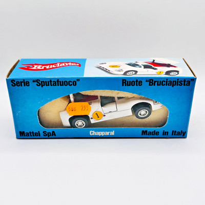 Hot Wheels Chaparral racer (Made in Italy) in Original Box - 1960s