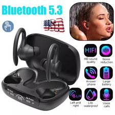 Wireless Bluetooth Earphones Sports Headphones Ear Hook Running Earbuds Headset