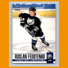 Ruslan Fedotenko #305 2003-04 Pacific Tampa Bay Lightning Hockey Card NHL