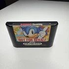 SEGA Sonic the Hedgehog Not For Resale Sega Genesis Game Cartridge