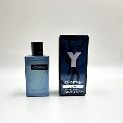 YSL Y L'Elixir 7.5ml / 0.25 fl oz Mini Perfume Parfum Concentre New In Box