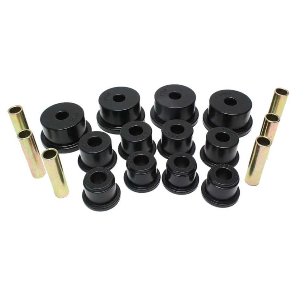 Juego de 2 resortes y grilletes de suspensión energética 2.2109G bujes de resorte de hoja traseros Foto 4 de 4