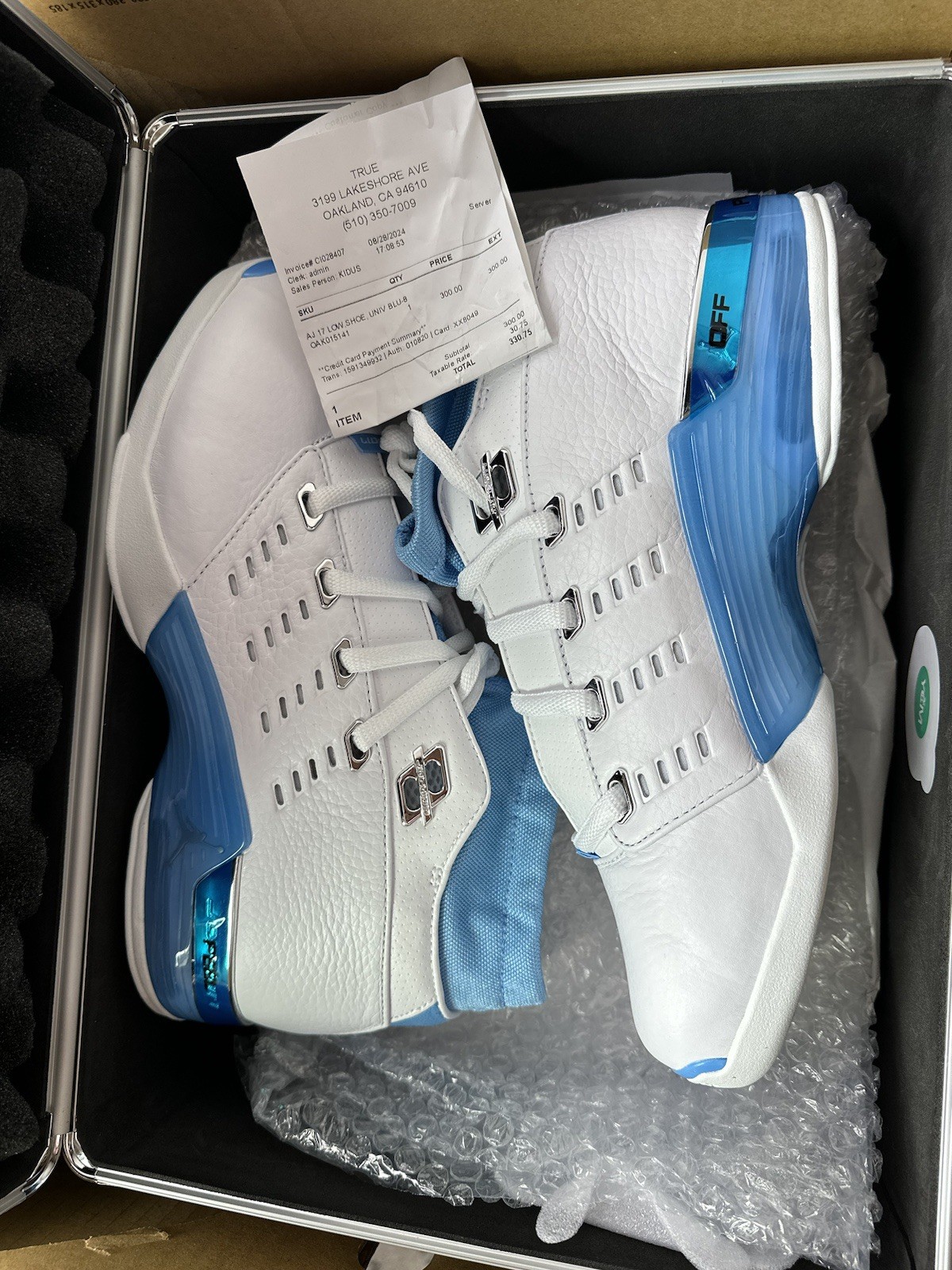 Unc Air Jordan 17 Sz8