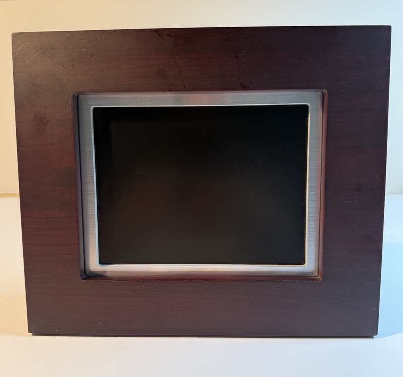 Brookstone 10.5 in Multimedia Photo Frame #630855 pictures and music