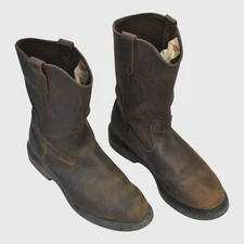 Red Wing Shoes Model 1159 Pecos  Size 11" D Work Boot Soft Toe Pull On - Used