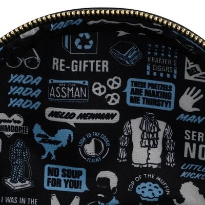 Seinfield Loungefly Mini Backpack NEW Funko POP! City Seinfeld AOP Mini Backpack Loungefly  main image 3
