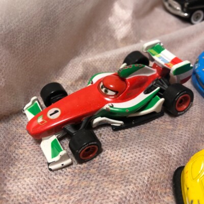 レア！Disney Pixar Cars ミニカーセット Tomica Disney Cars Tomica 18-car set (standard type) Minicar Used
