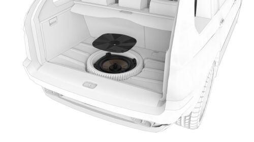 Eton RES 12 RES12 Aktivsubwoofer mit Gehäuse und Verstärker für Reserveradmulde - Bild 10 von 10