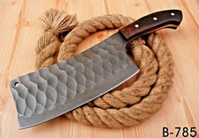 CUSTOM MADE HIGH CARBON STEEL  CLEAVER MEAT CHOPPER BUTCHER KNIFE 1806