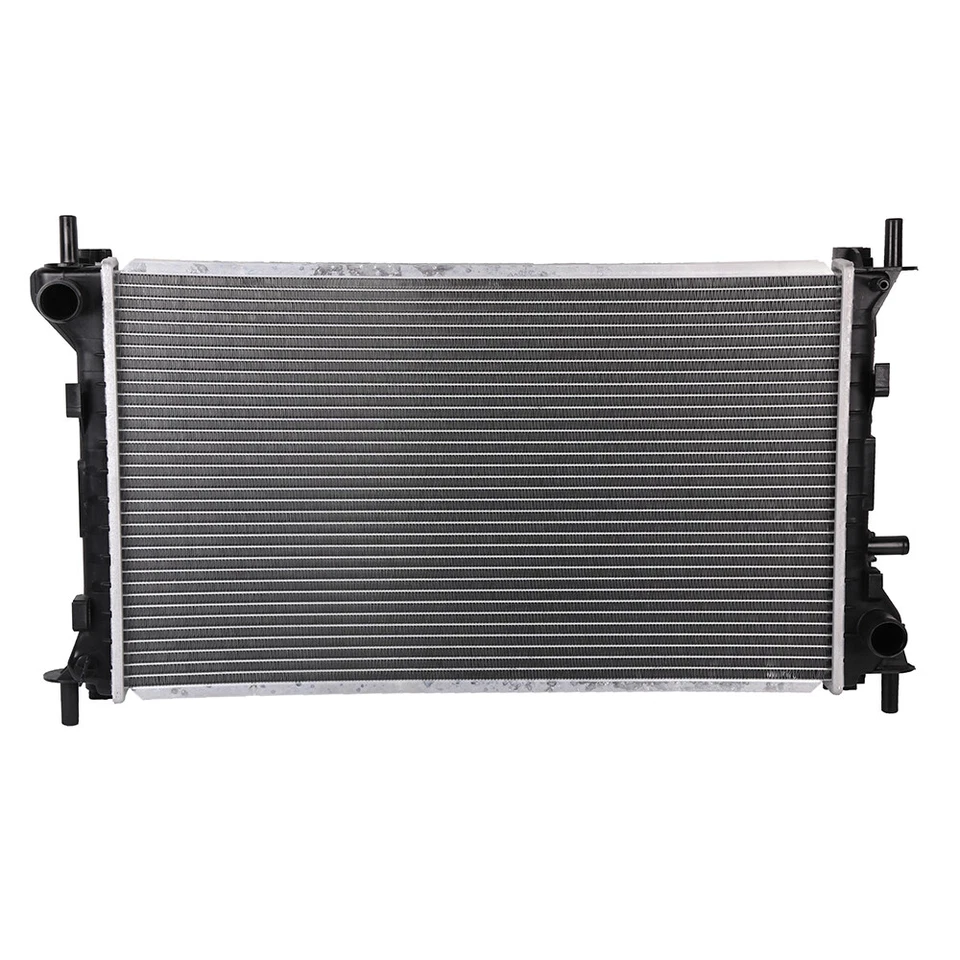 Radiator Aluminum & Radiator Condenser Fan Assembly For 2000-2002 Ford Focus - Image 2 of 4