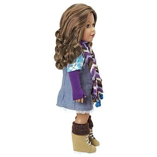 Adora Amazing Girls Collection, muñeca realista de 18” con traje cambiable - Ava Foto 4 de 4