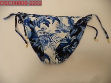 NWOT - Tommy Bahama Indigo Garden Print Reversible Bikini Bottom, Size S