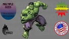 The Incredible Hulk Decal Graphic Laptop Marvel Comic Sticker