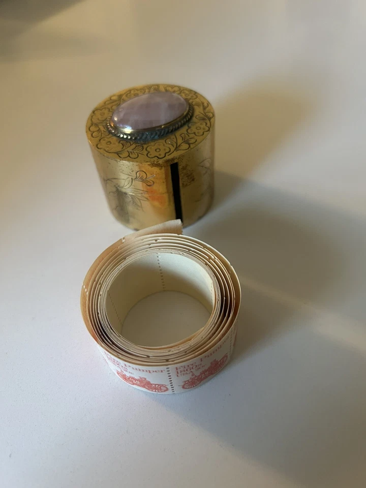 US. 1908 20c. Bomba contra incendios años 1860. MNH 1981-1990. Bobina de 80 sellos con dispensador Foto 3 de 4