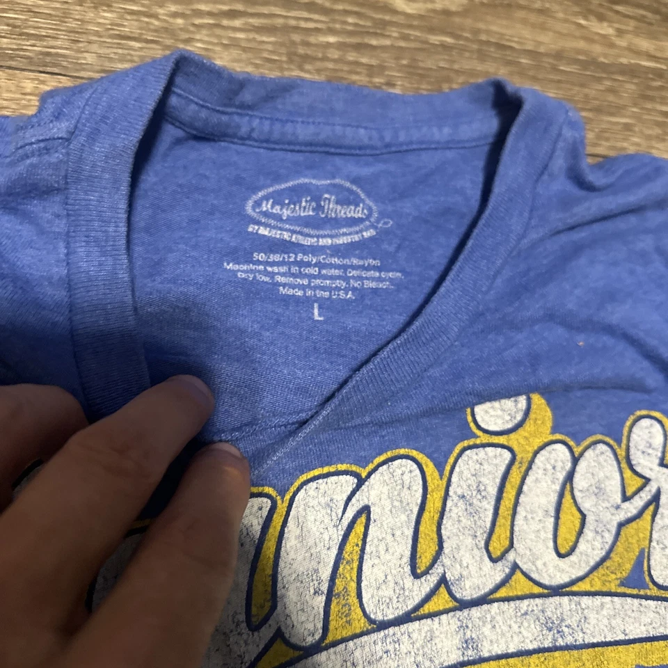 Camiseta Majestic Threads Ken Griffey Jr para hombre grande #B Foto 3 de 4