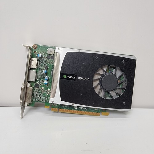 HP NVIDIA QUADRO 2000 1GB GDDR5 PCIe x16 Graphics Card P/N: 616075-001 Tested