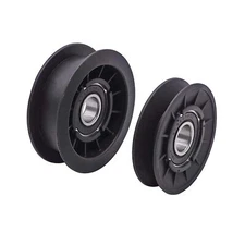 V-Idler Flat Pulley Kit GX20286+GX20287 For John Deere 102 105 108 125 145 7760