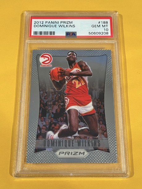 2012-13 Panini Prizm #188 Dominique Wilkins PSA 10 GEM MINT MD294