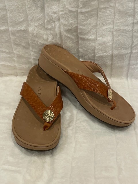 VIONIC Pacific Pilar Toe Post Platform Sandals Wo… - image 1