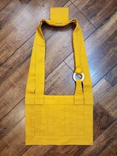 Rakusu Soto practice zen meditation  cotton tick fabric Handcrafted in Florida 