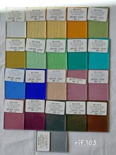 21 TESSERE VETRO ARTISTICO-CREAZIONI MOSAICO/TIFFANY 6X4 cm-Rif.103