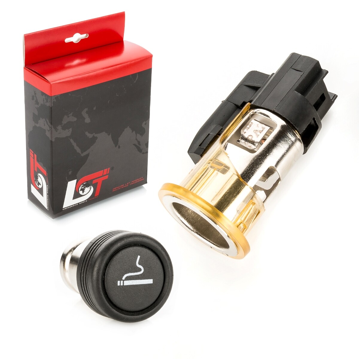 Cigarette Lighter Heating Spring Light Orange 12V for RENAULT Laguna Scenic
