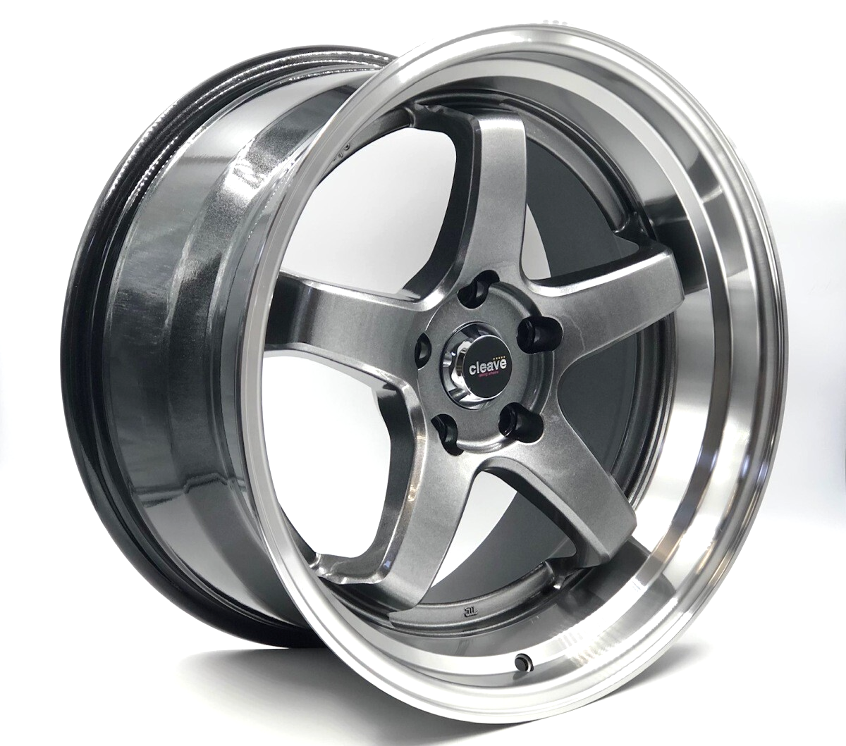 CLEAVE RACING FL53 18x9.5J+18 5×100 Set of 4 Gunmetal CLEAVE RACING FL53 18x9.5J+18 5×100 Set of 4 Gunmetal