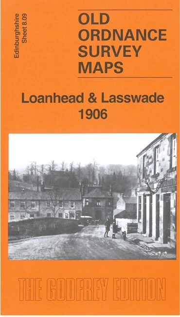 Loanhead & Lasswade 1906 Edinburghshire Sheet 8.09 by Alan Godfrey
