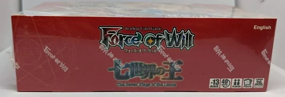Force of Will The Seven Kings of the Lands Booster Box Sealed - Image 3 of 4
