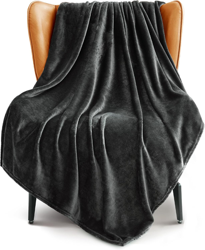 Exclusivo Mezcla Extra Large Fleece Throw Blanket for Couch, Sofa, 300GSM Super - Picture 11 of 12