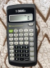 T1-30Xa TEXAS INSTRUMENTS Scientific Graphing Calculator Solar Cover