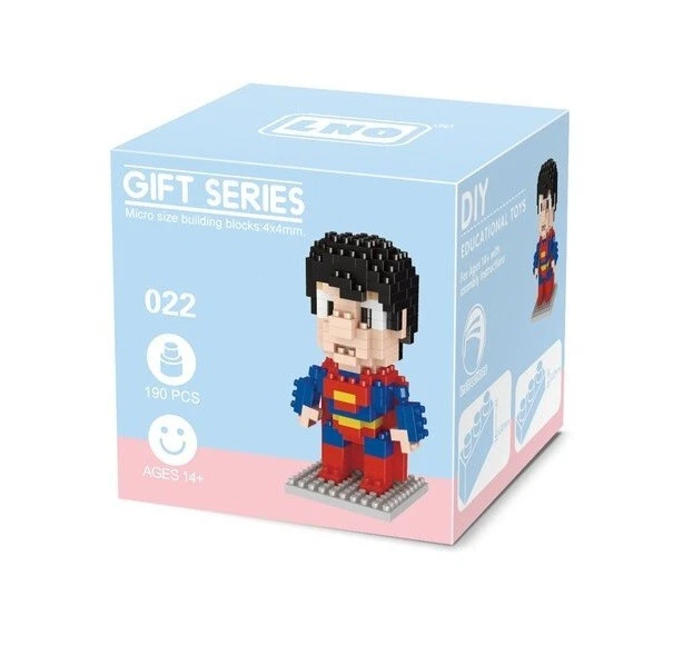 DC Superman Bloques de Construcción Niños Cumpleaños Divertido Regalo - Juguete de Aprendizaje para Niños Foto 3 de 3