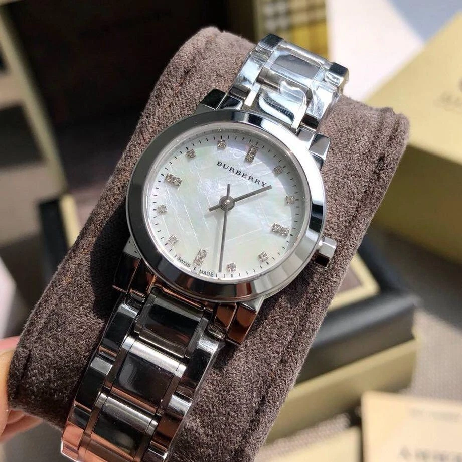 ⭐Burberry BU 9224 Ladies Mother of Pearl Dial ⭐ | eBay