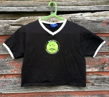 VTG 1990s MUTATE T-Shirt Crop Top Hardcore Mpls Industrial Mr YUK I F*** Your BF
