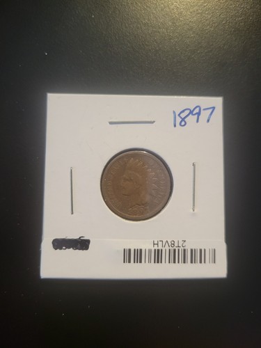 1897 Indian Head Cent 1C - Bild 4 von 9