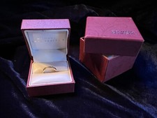 Helzberg 1/2 Carat Princess-Cut (Square) Diamond Channel Set Ring In 14K Gold