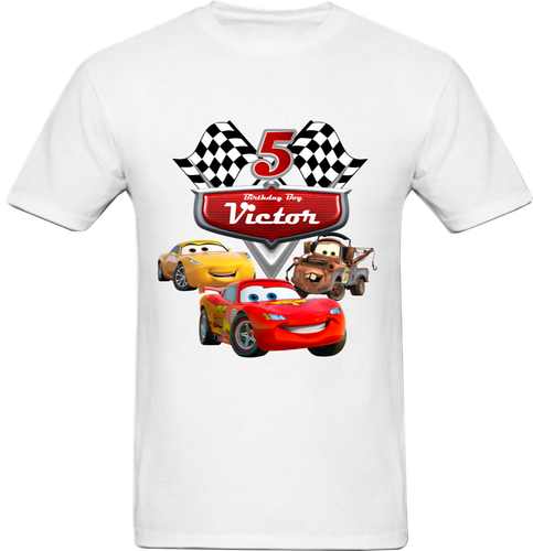 Disney Cars Birthday Boy Shirt 