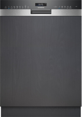 Siemens iQ500 SN55ES12CE Geschirrspüler teilintegriert, 60 cm, Edelstahl, EEK: A