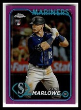 2024 Topps Chrome #266 Cade Marlowe Pink Refractor