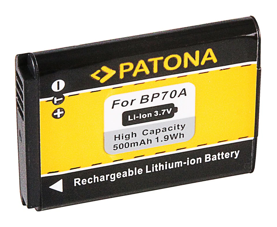 Batteria Patona 3,7V 500mAh per Samsung BP-70A