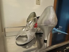 Danstar Dance Shoes Ballroom Open Toe 8.5 Size