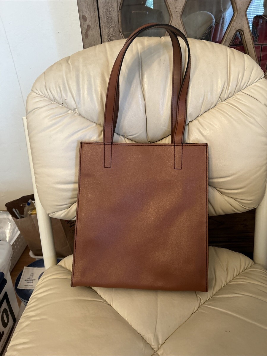Vintage Lillian Vernon Classic Brown Leather Shoulder Bag | eBay