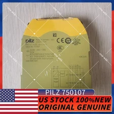 New Sealed PILZ 750107 PNOZ s7 C 24VDC 4n/o 1n/c Safety Relay Free Ship