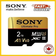 Micro SD Memory Card 2TB 1TB 512GB 256GB 128GB High Speed C10 TF Flash Card